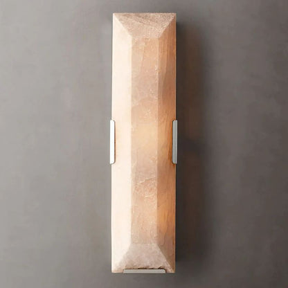 Harlou Alabaster Linear Bedroom Sconce