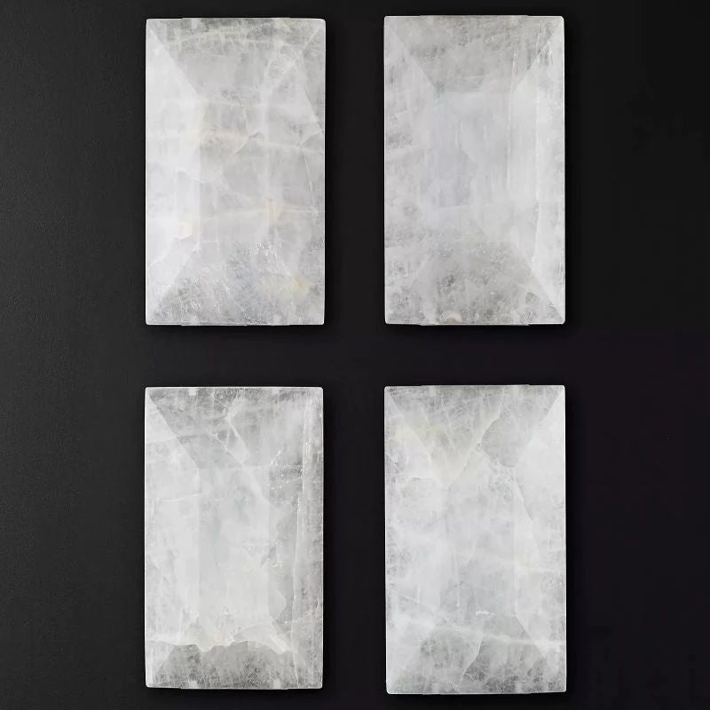 Harlou Alabaster Rectangular Dining Room Chandelier 54"