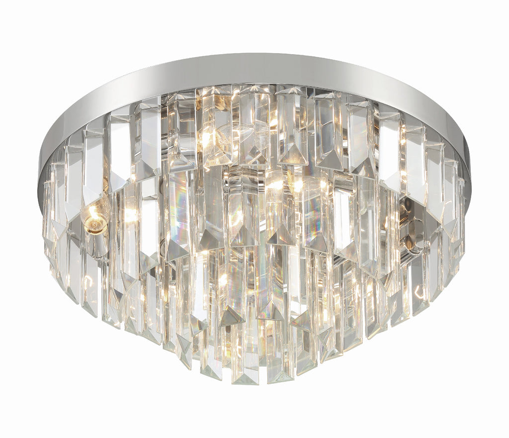 Haky 8 Light 18.00 inch Flush Mount