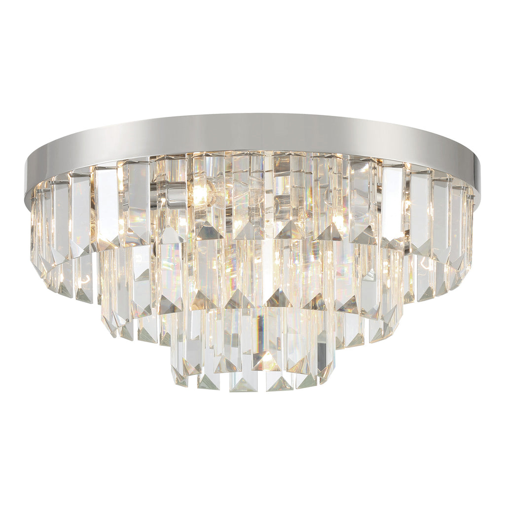 Haky 8 Light 18.00 inch Flush Mount