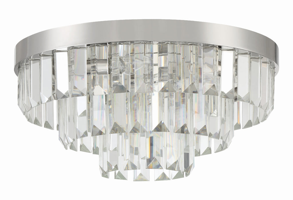 Haky 8 Light 18.00 inch Flush Mount