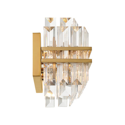 Haky Crystal 4 Light Bathroom Wall Sconce