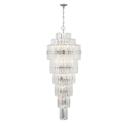 Haky Multi-Layer Crystal 31 Light Chandelier