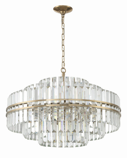Haky Round Crystal 16 Light Chandelier