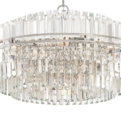 Haky Round Crystal 32 Light Chandelier