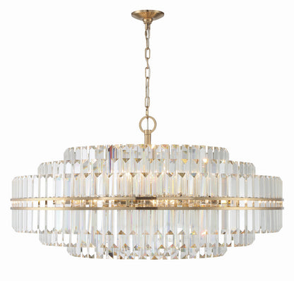 Haky Round Crystal 32 Light Chandelier