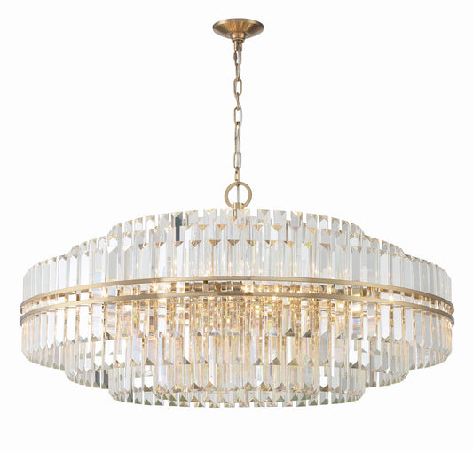 Haky Round Crystal 32 Light Chandelier