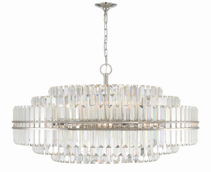 Haky Round Crystal 32 Light Chandelier