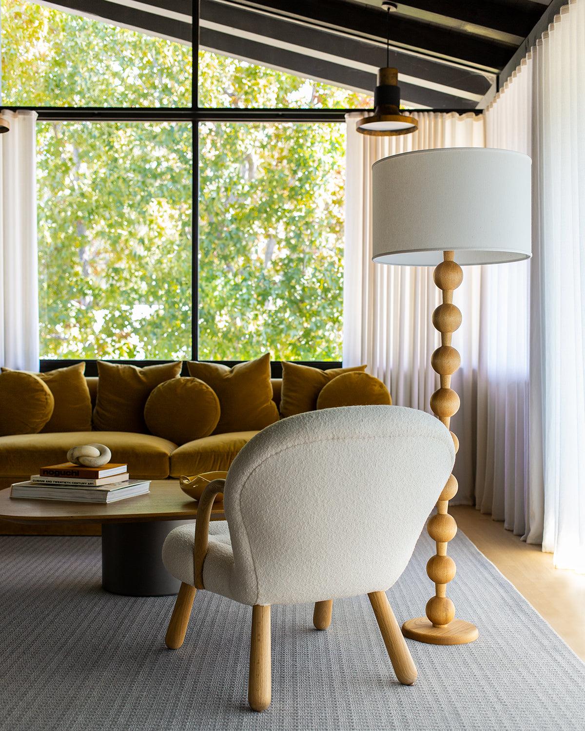 Barbell Floor Lamp 15.7 Inch