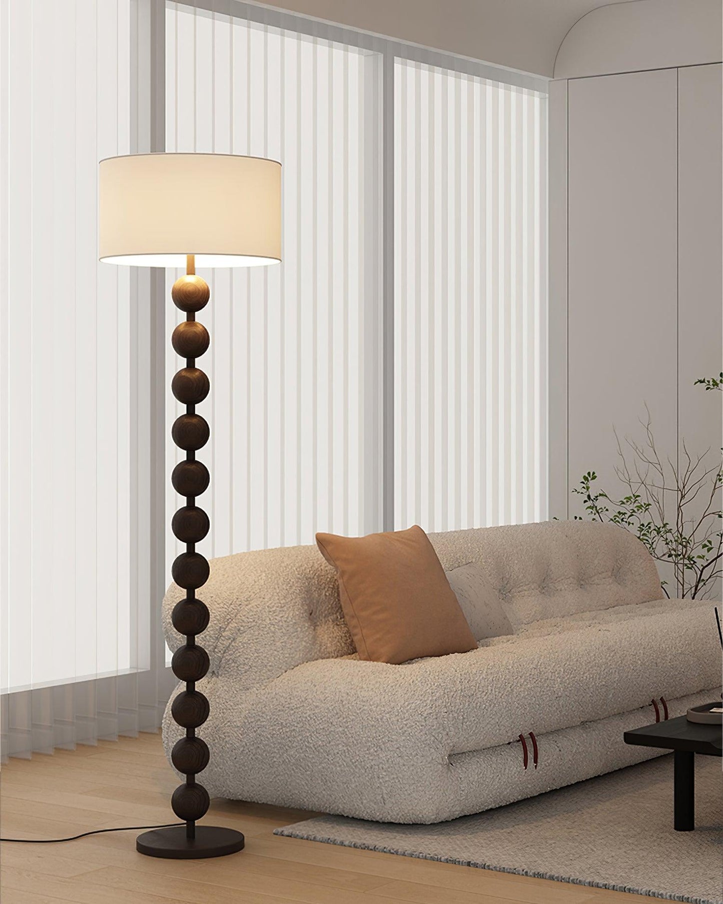 Barbell Floor Lamp 15.7 Inch