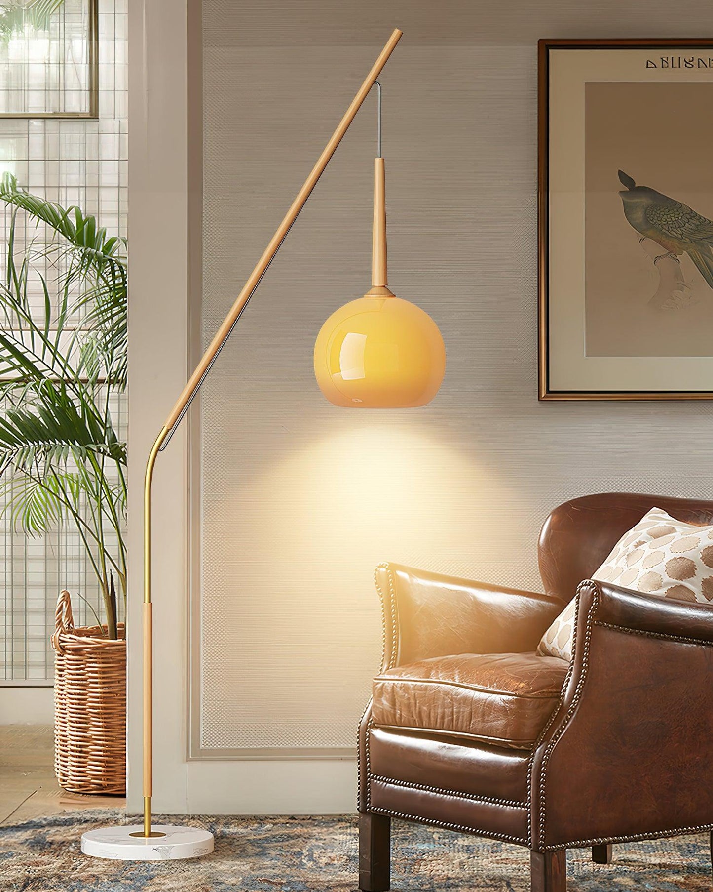 Hanging Floor Lamp 29.5 Inch