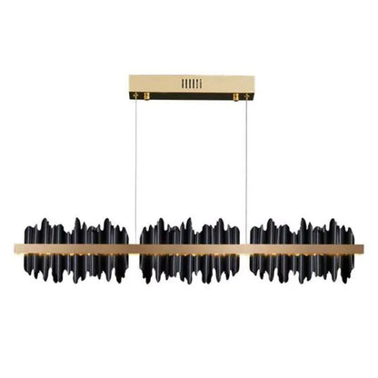 Kakira Modern Sculpture Linear  Dining Room Chandelier