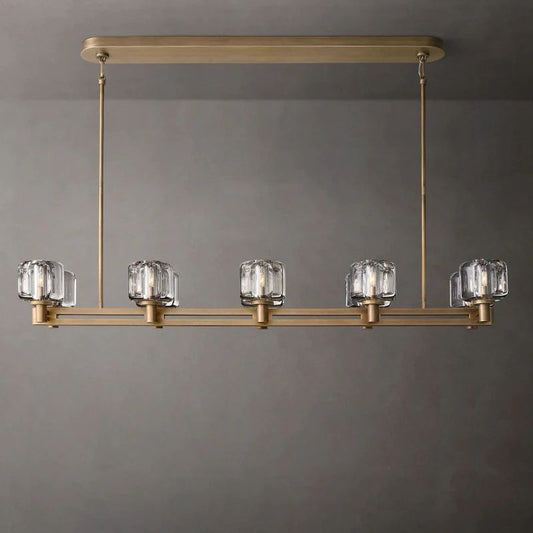Demaret Double Linear Dining Room Chandelier 54''