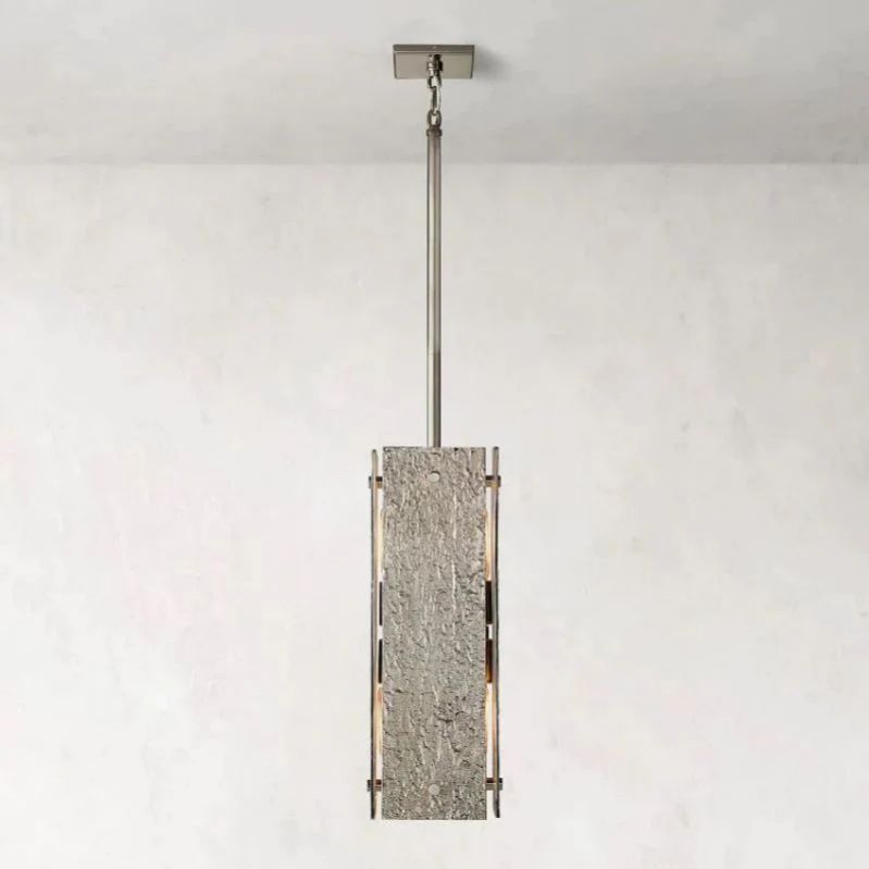Voury Square Island Pendant 19"