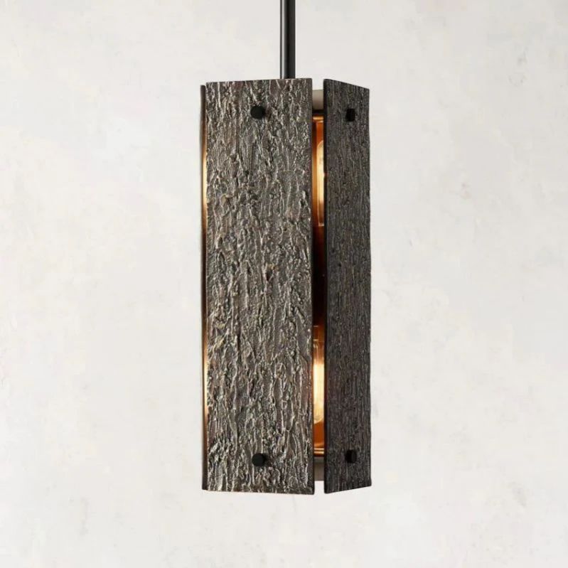 Voury Square Island Pendant 19"