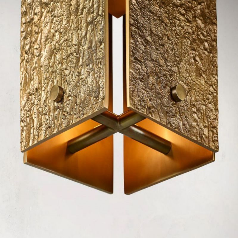 Voury Square Island Pendant 19"