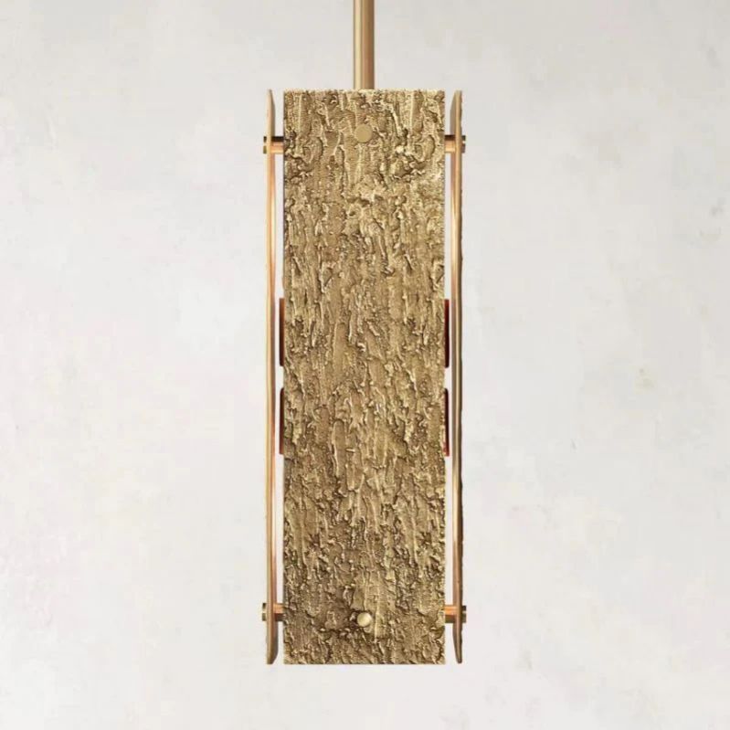 Voury Square Island Pendant 19"
