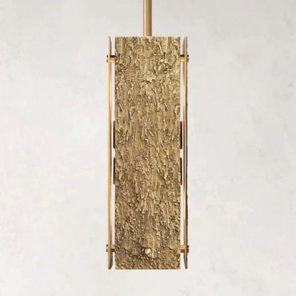 Voury Square Island Pendant 19"