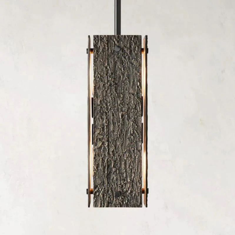 Voury Square Island Pendant 19"