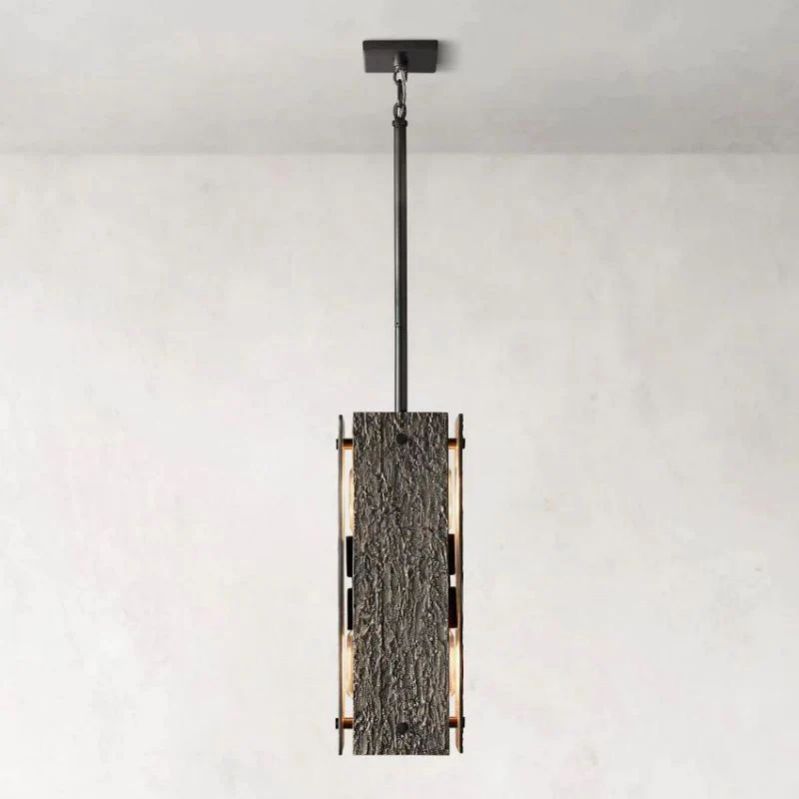 Voury Square Island Pendant 19"