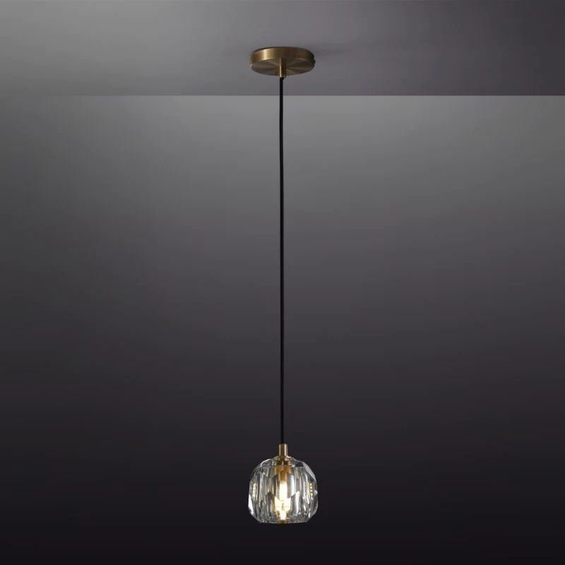 Kristina Glass Cord Island Pendant