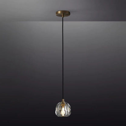 Kristina Glass Cord Island Pendant