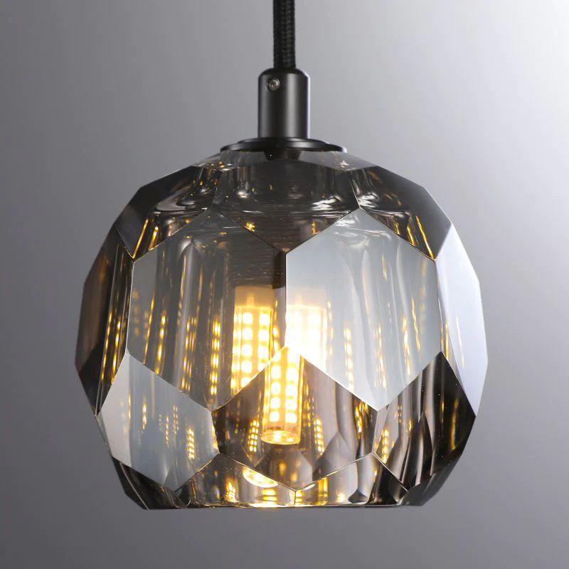 Kristina Glass Cord Island Pendant