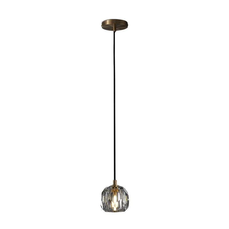 Kristina Glass Cord Island Pendant