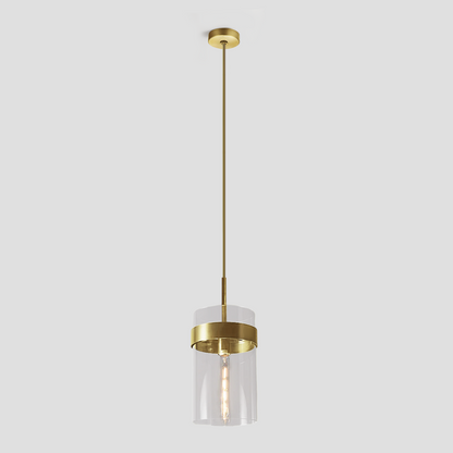 Ravella Cylinder Glass Pendant