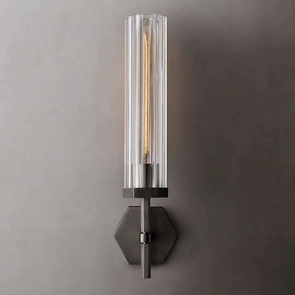 Lambet Hexagonal Grand Bathroom Wall Sconce