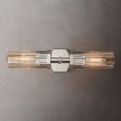 Lambet Hexagonal Linear Short Bedroom Wall Sconce