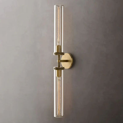 Lambet Round Linear Grand Bedroom Wall Sconce