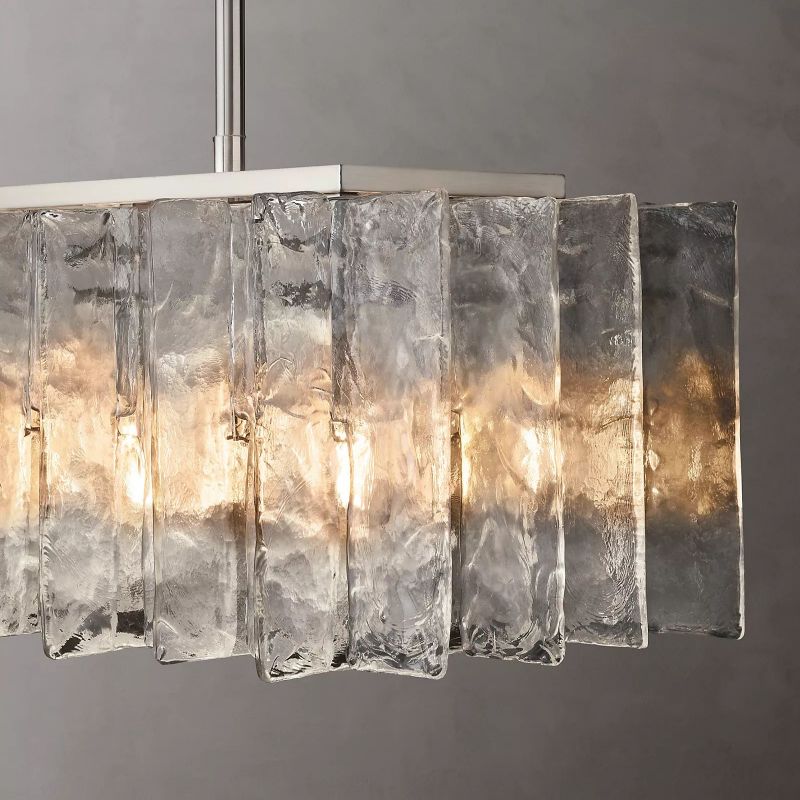Lattica Rectangular  Dining Room Chandelier 49"