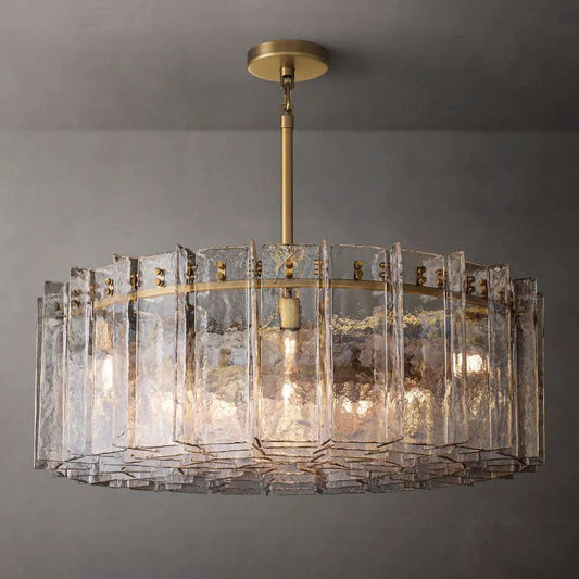 Lattica Round  Living Room Chandelier 48"