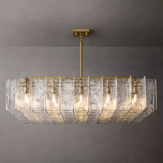Lattica Square  Dining Room Chandelier 60"