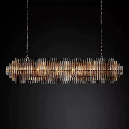 Lilian Rectangular  Dining Room Chandelier 54"