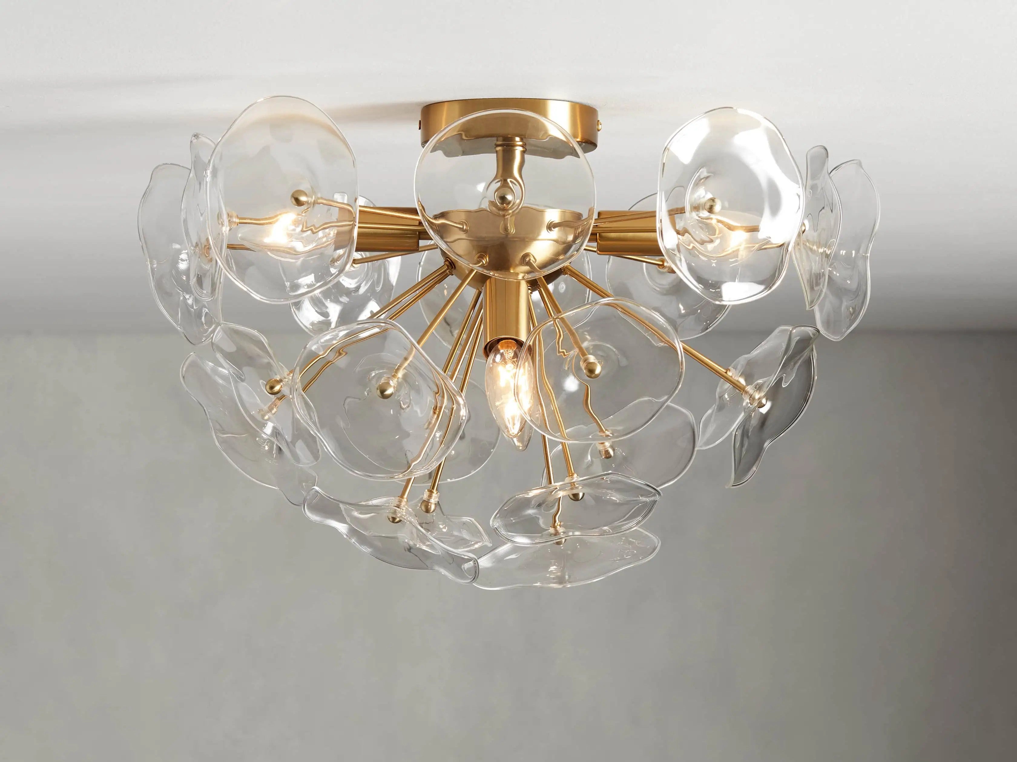 Lili Glass Flush Mount