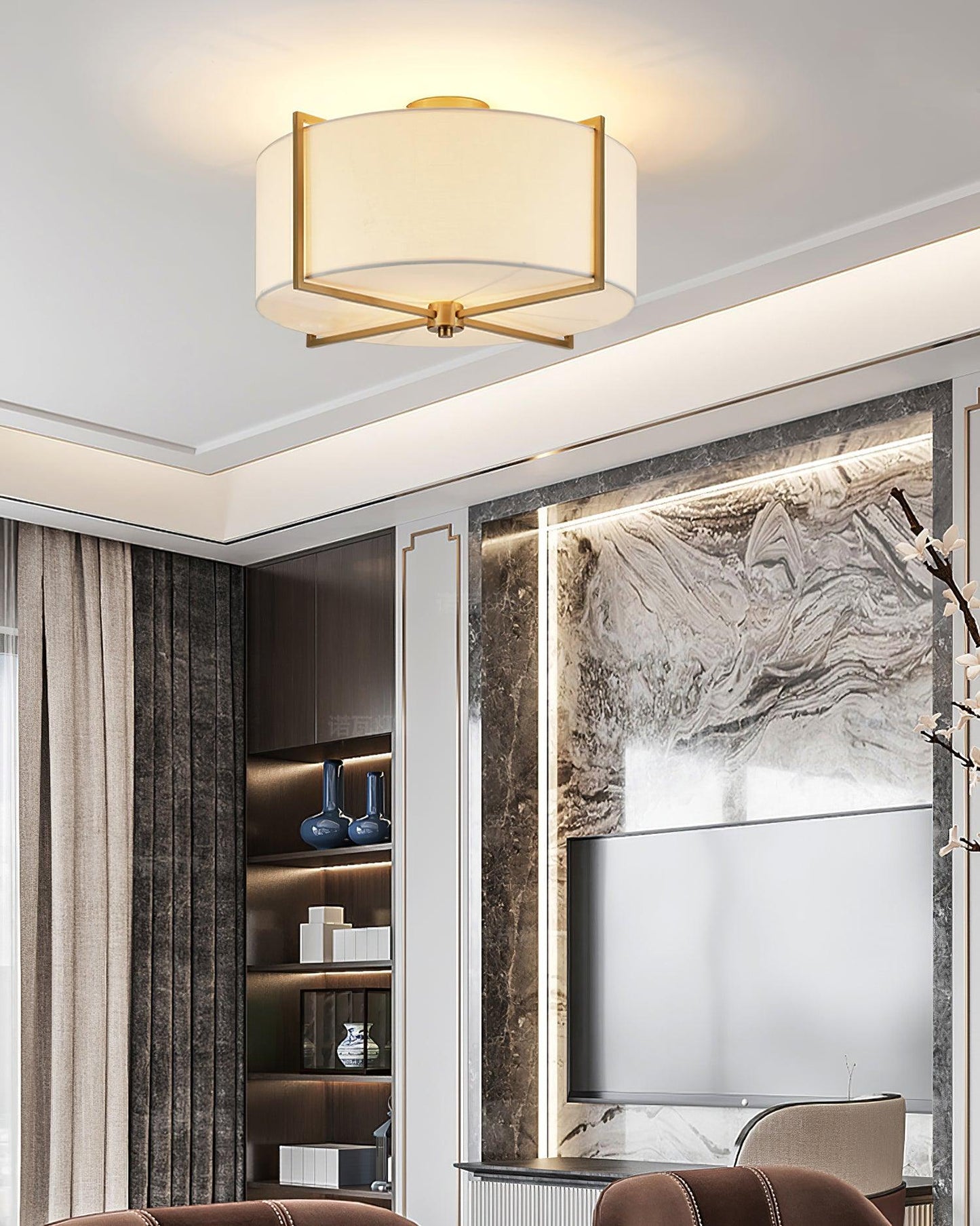 Modern Ceiling Light 19.7 Inch