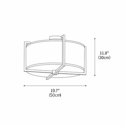 Modern Ceiling Light 19.7 Inch