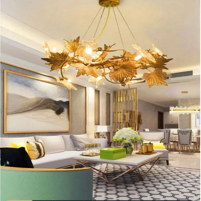 Maple Branch Chandelier