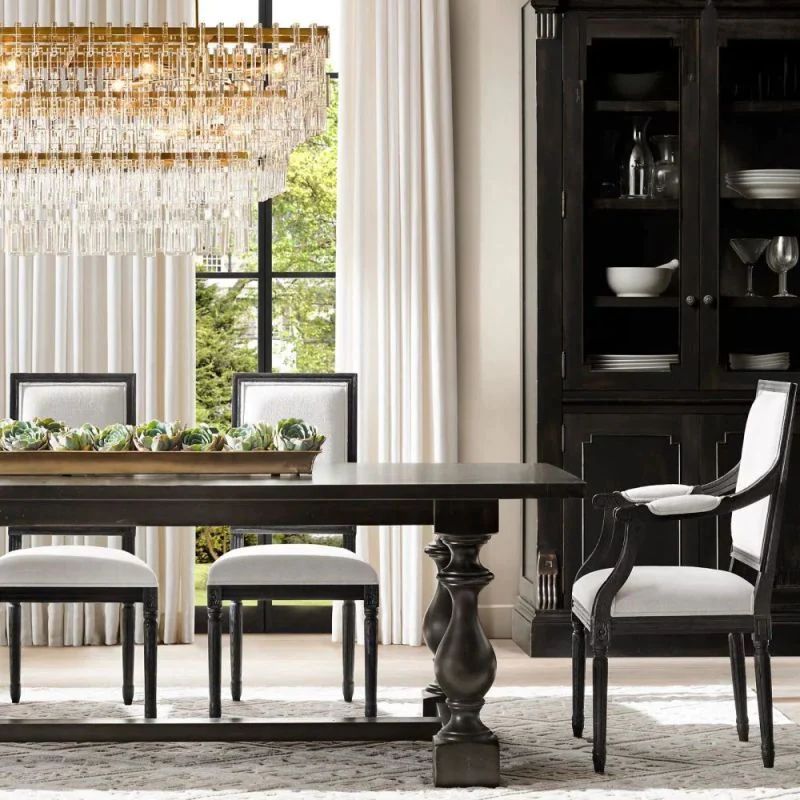 Marigna 3-Tier Rectangle  Living Room Chandelier 60"