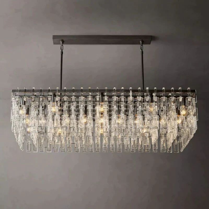 Marigna Rectangle  Dining Room Chandelier 60"