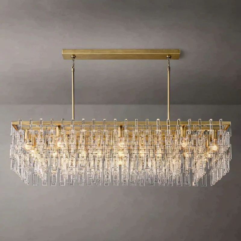 Marigna Rectangle  Dining Room Chandelier 60"