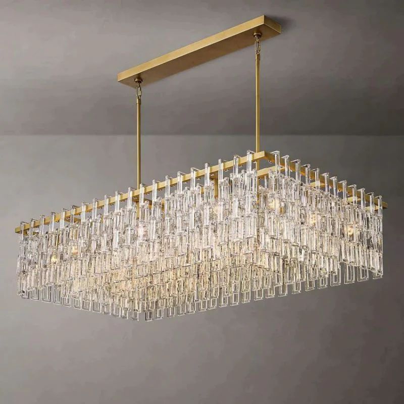 Marigna Rectangle  Dining Room Chandelier 60"