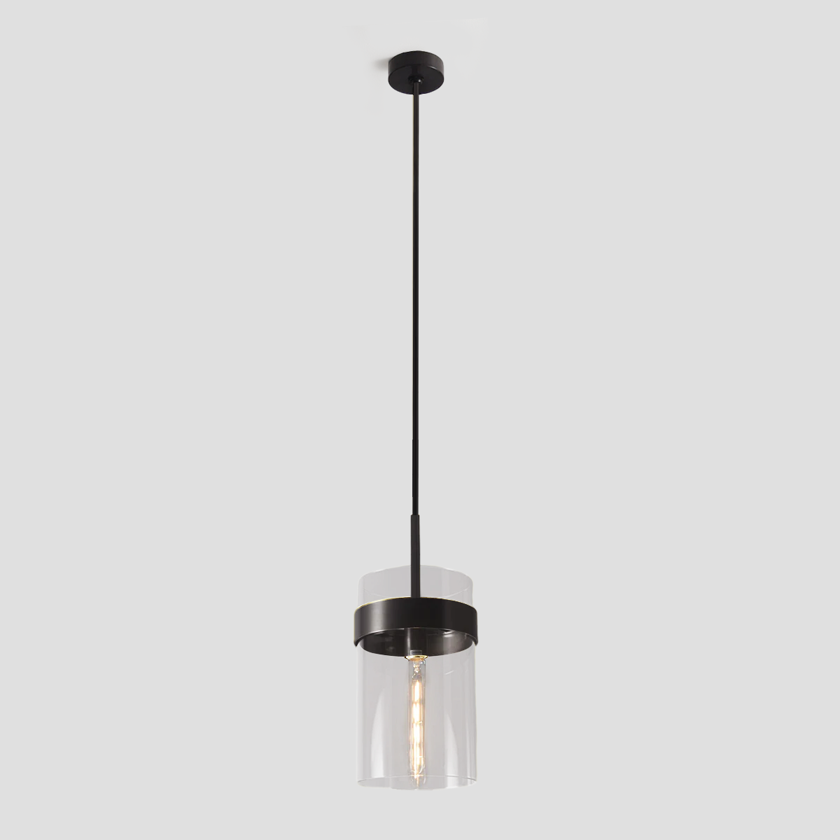 Ravella Cylinder Glass Pendant