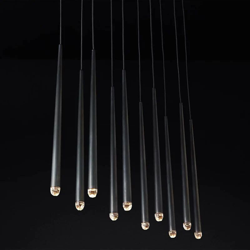 Aquitaine Modern Linear Dining Room Chandelier 48"