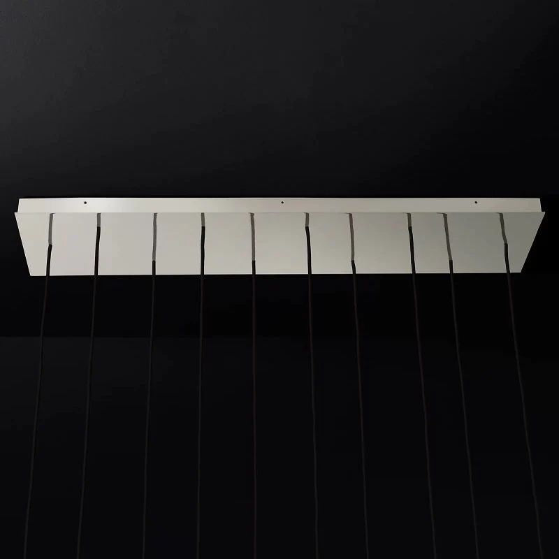 Aquitaine Modern Linear Dining Room Chandelier 48"
