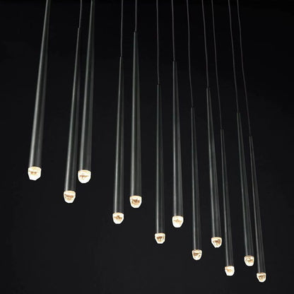 Aquitaine Modern Linear Dining Room Chandelier 60"
