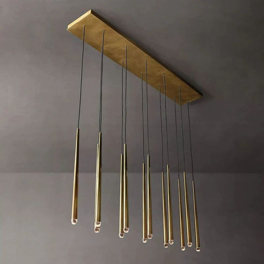 Aquitaine Modern Linear Dining Room Chandelier 60"