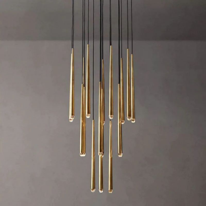 Aquitaine Modern Round Bed Room Chandelier 30"